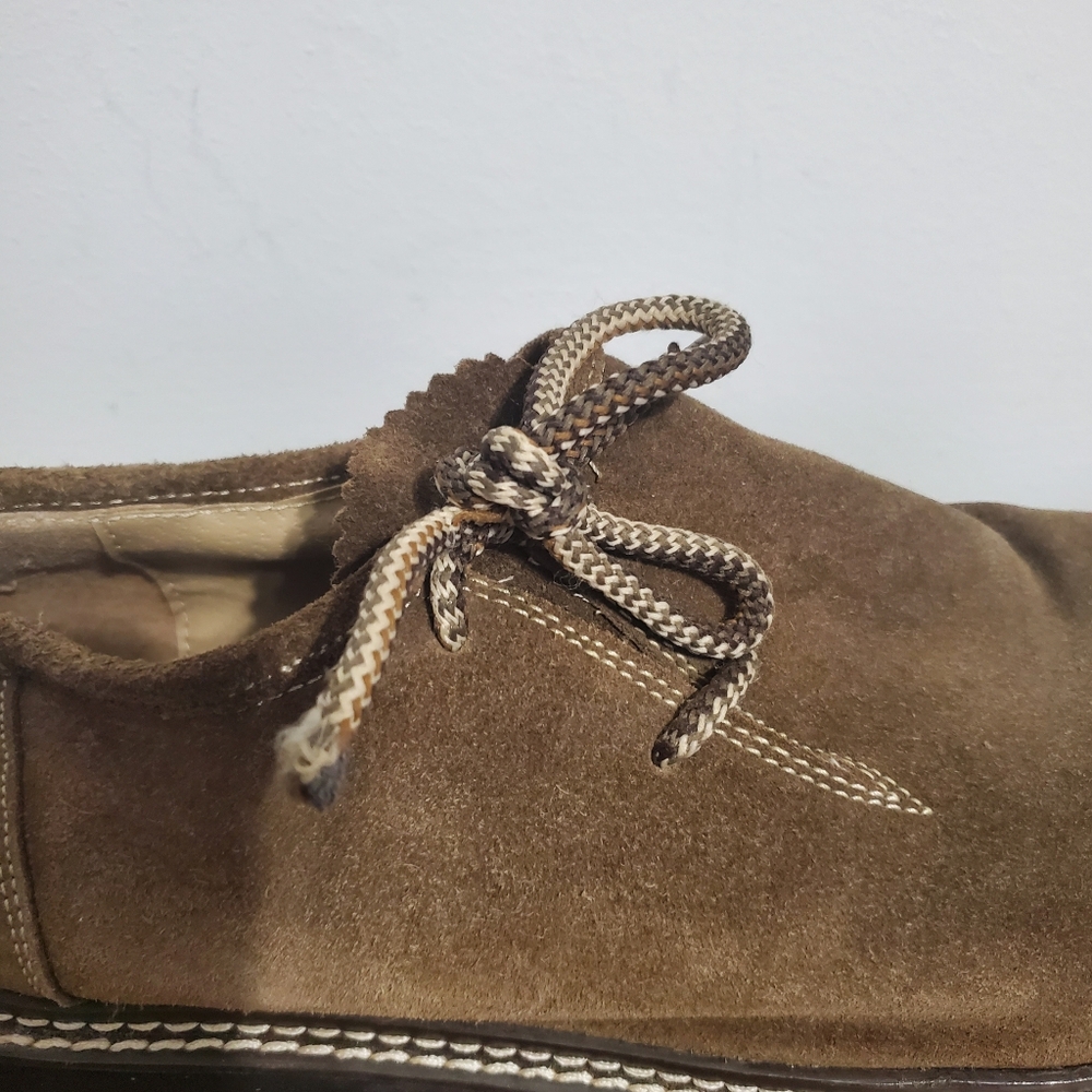 Country Maddox Classic Side Lace Haferl Oxford Style Shoe Suede Upper EU46 - Picture 2 of 10